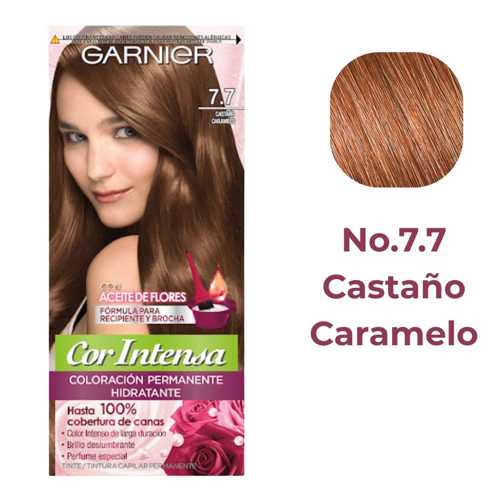 Garnier Tinte Cor Intensa 7.7 Castaño Caramelo