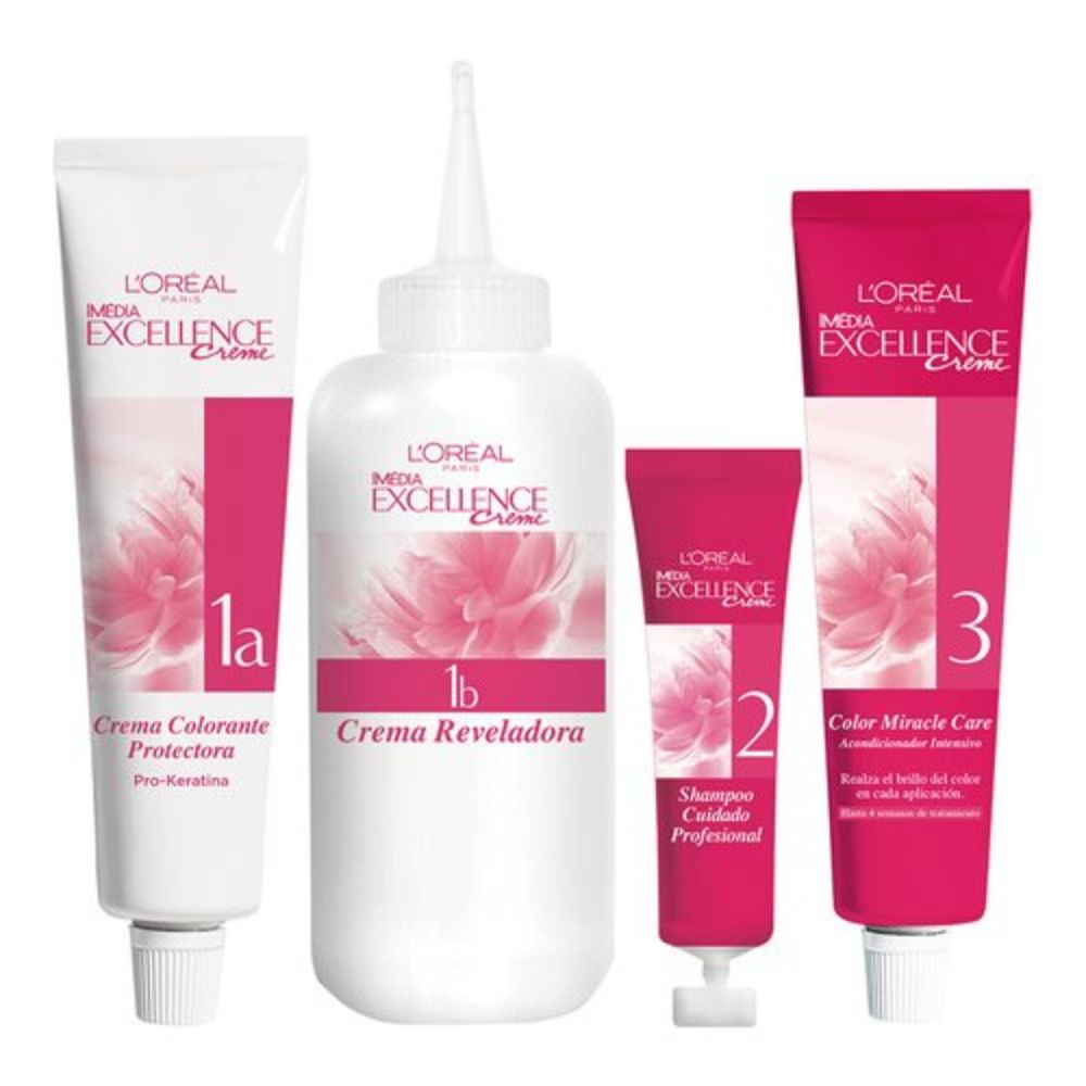 Tinte L'Oreal Excellence Creme 3 Castaño Oscuro