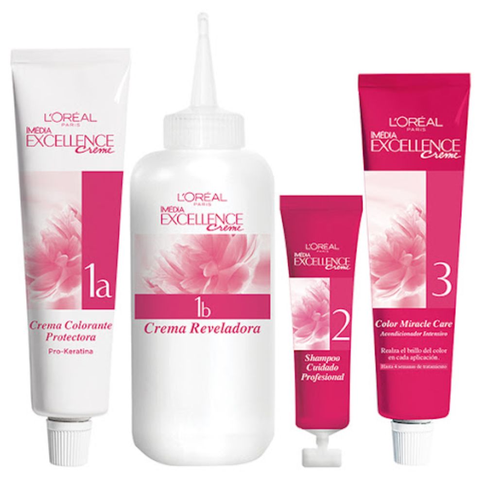 Tinte L'Oreal Excellence Creme 5.5 Castaño Claro Caoba