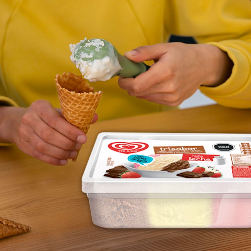 Tio Rico Helado Trisabor 850ml