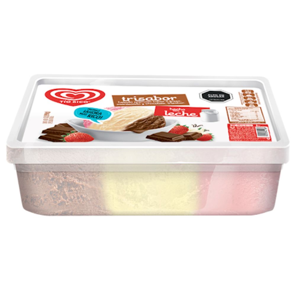 Tio Rico Helado Trisabor 850ml