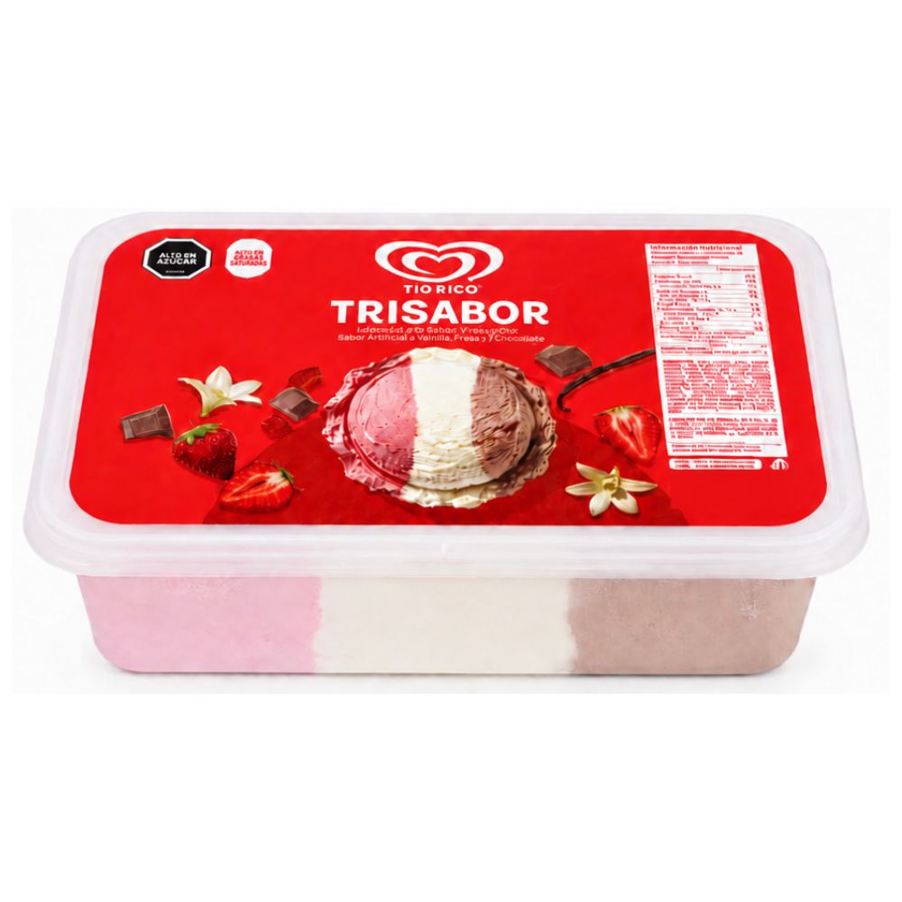 Tio Rico Helado Trisabor 850ml