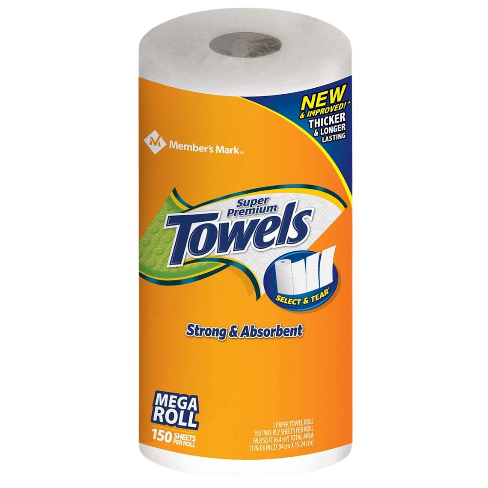 Toallin Member's Mark Super Premium mega rolls 1 und
