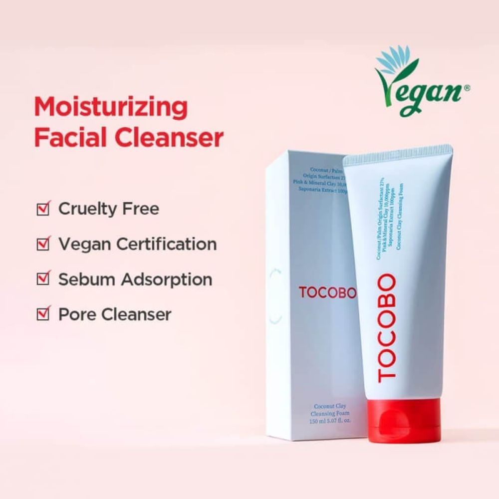 Tocobo Coconut Clay Cleansing Foam 150ml