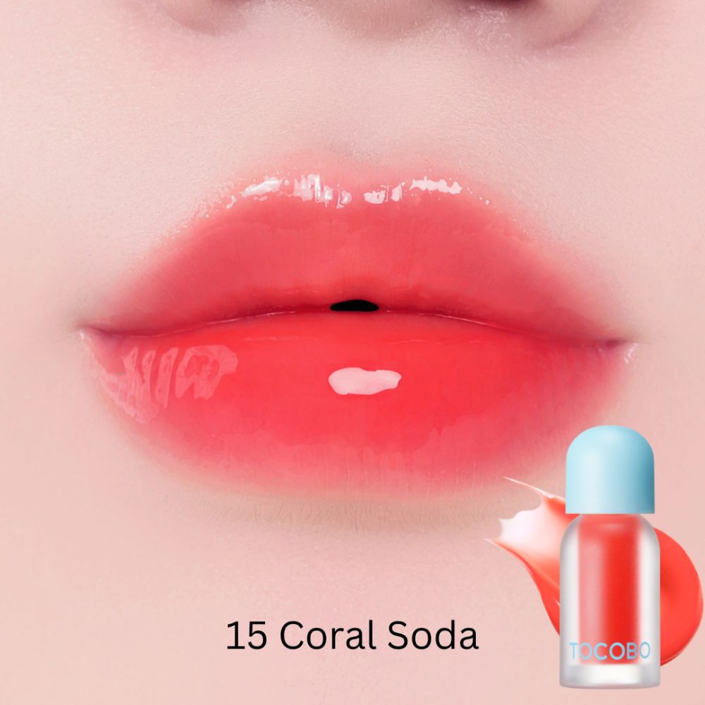 Tocobo Juicy Berry Plumping Lip Oil N*15 Coral Soda 4g