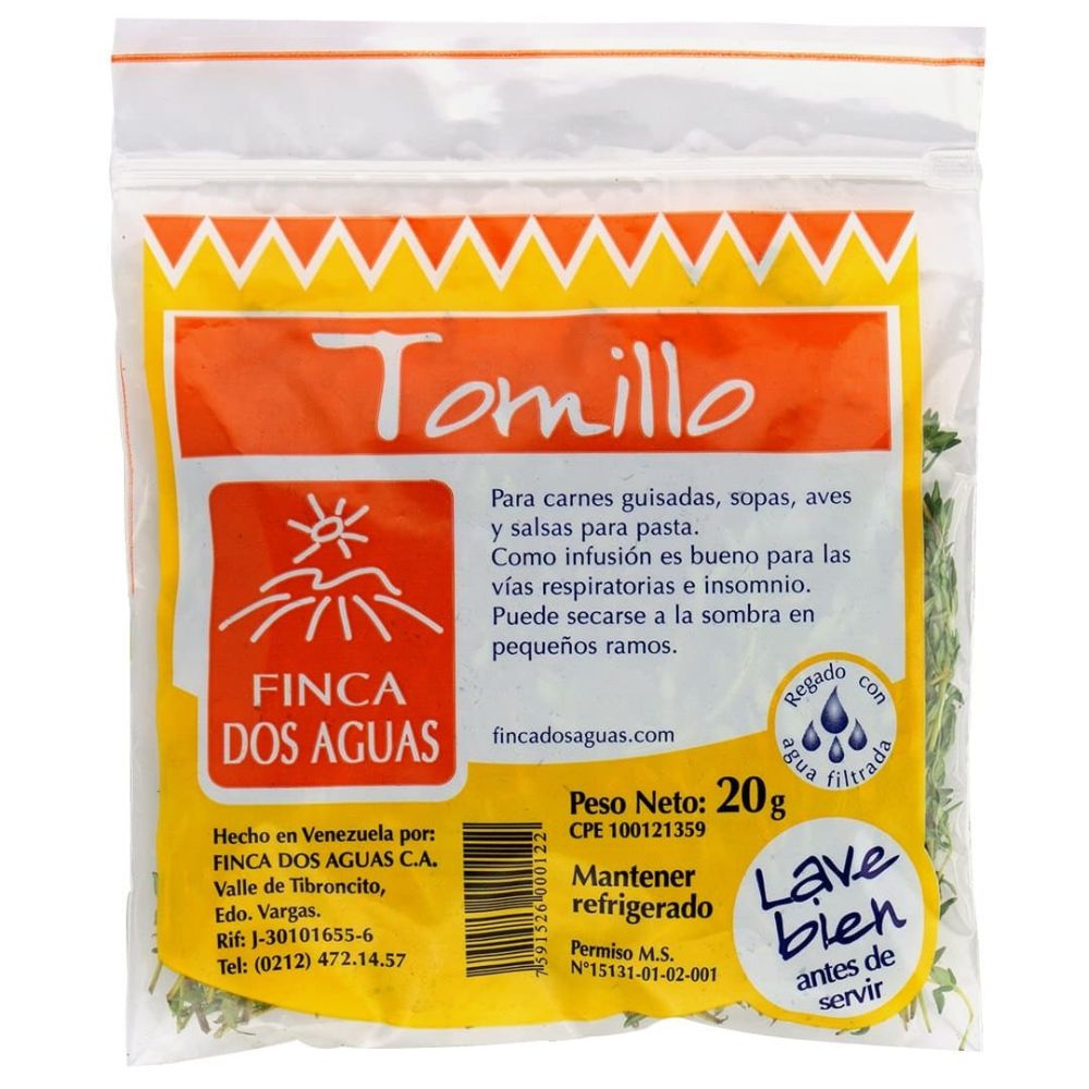 Tomillo Finca Dos Aguas 20gr