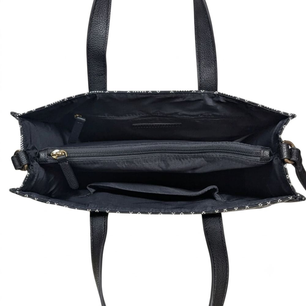 Tommy Hilfiger Cartera Tote Monogram Black