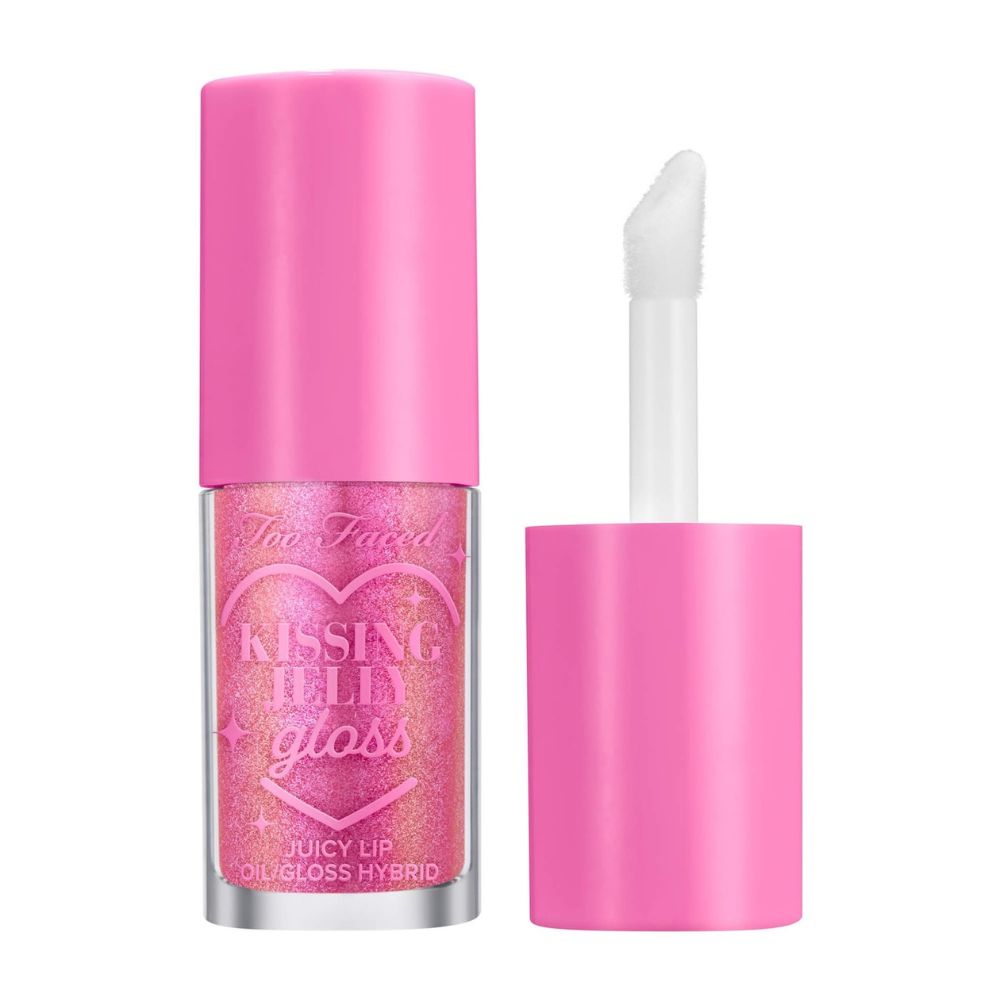 Too Faced Set De Aceite Y Brillo Labial Kissing Jelly Twice Upon A Time