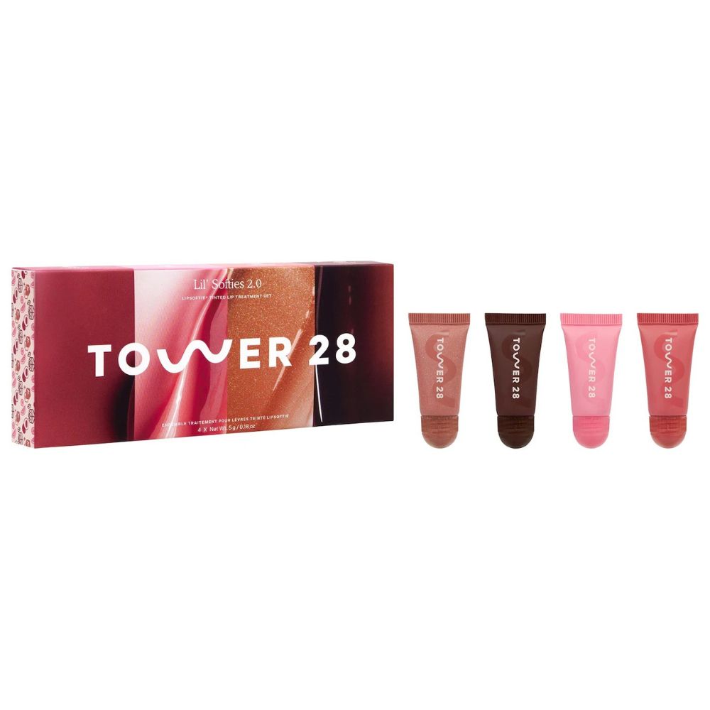 Tower 28 Mini Set De Tratamiento Labial Lil' Softies LipSoftie