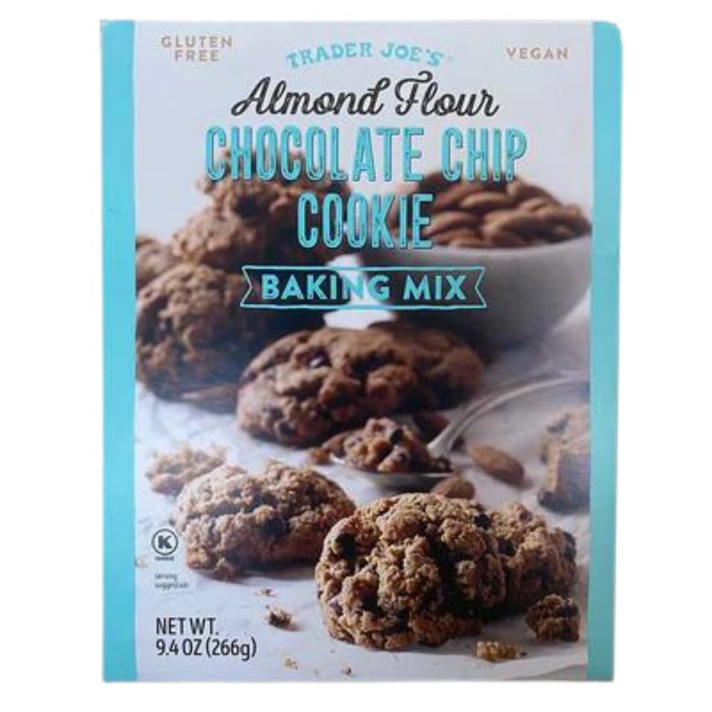 Trader Joe's Almond Flour Chocolate Chip Cookie Baking Mix  Vegan / Gluten Free 266g