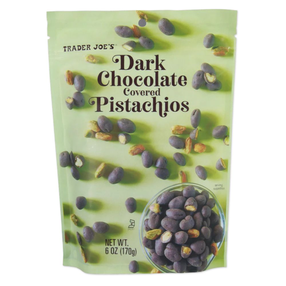 Trader Joe's Dark Chocolate Covered Pistachios 170g