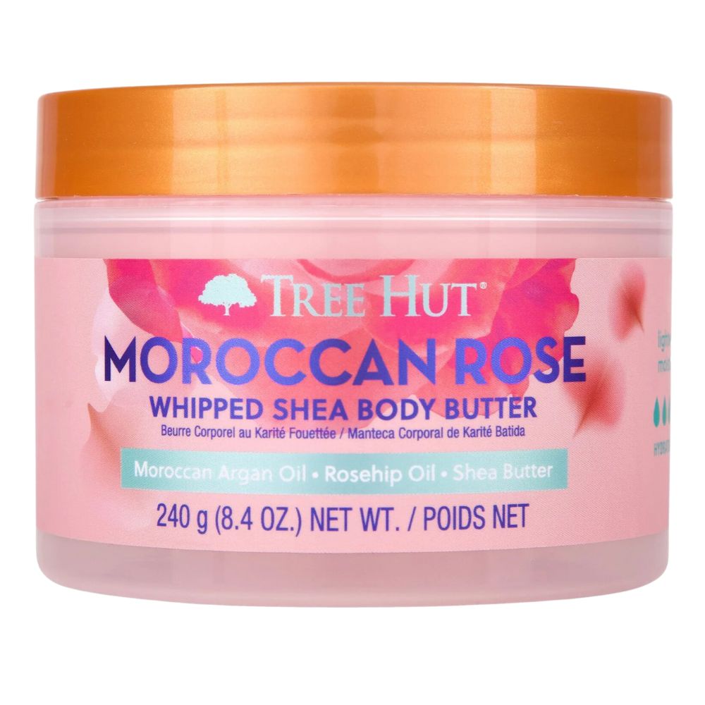 Tree Hut Moroccan Rose Whipped Shea Body Butter 240gr