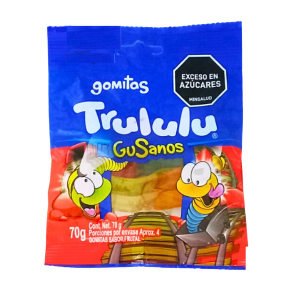 Trululu Gomitas Gusanos 70 grs