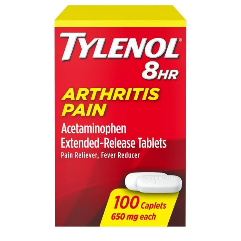 Tylenol Arthritis Pain 650mg Each 100Caplets