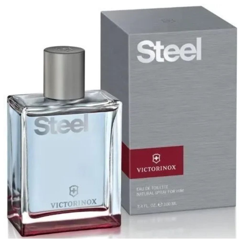Victorinox Steel Eau De Toilette For Men 100ml