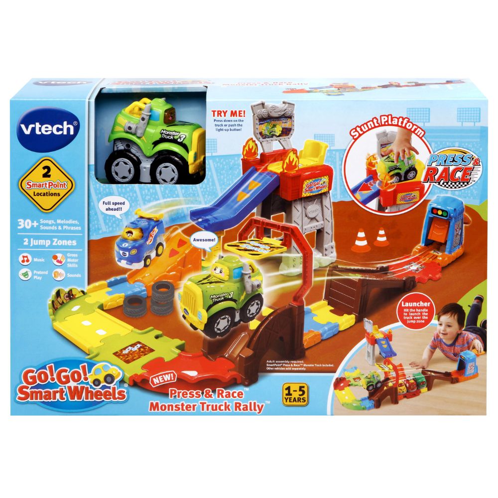 Vtech Press & Race Monster Truck Rally 1-5yaar