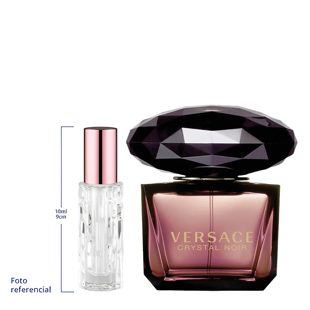 Versace Crystal Noir Decant Travel Size 10ml 95 a 150 Sprays Aprox Eau de Parfum For Women