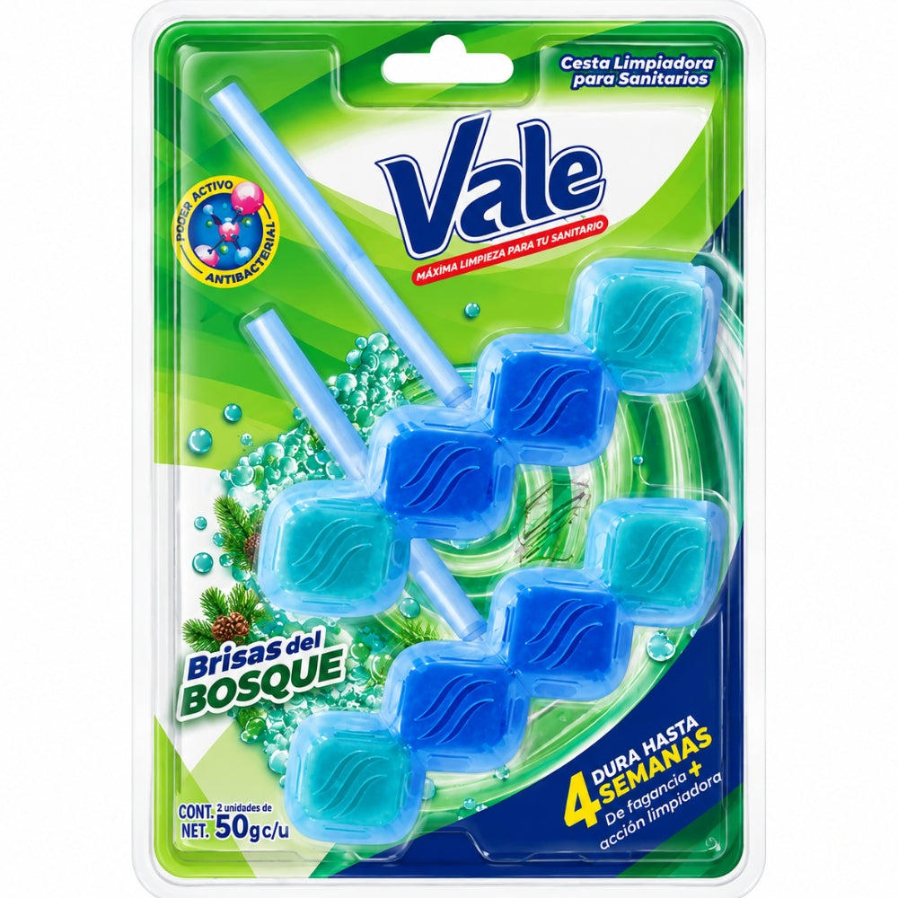 Vale Cesta para Sanitario Brisas del Bosque 50 gr