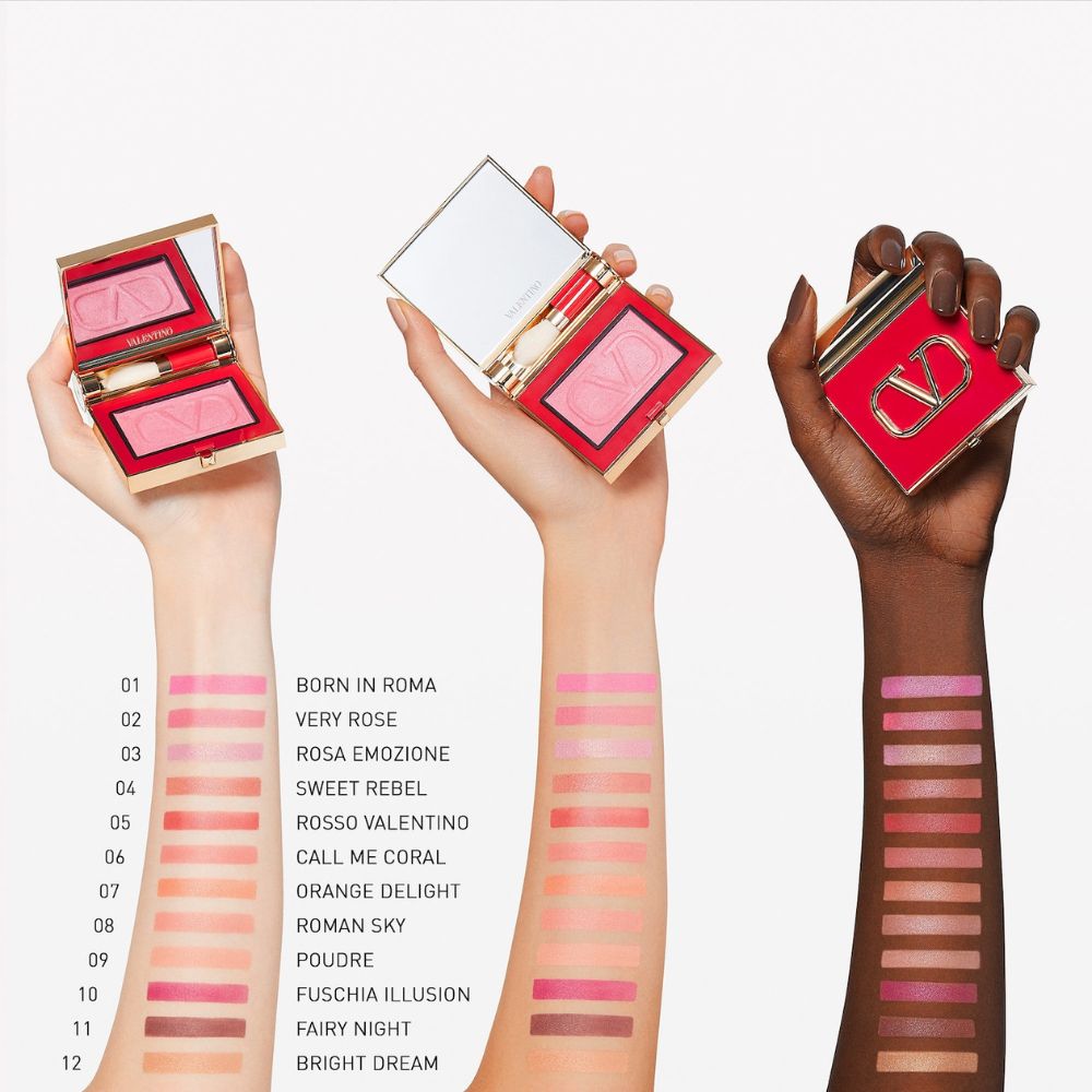 Valentino Eye2Cheek Dual-Use Blush & Eyeshadow N*06 Call Me Coral 3.6g