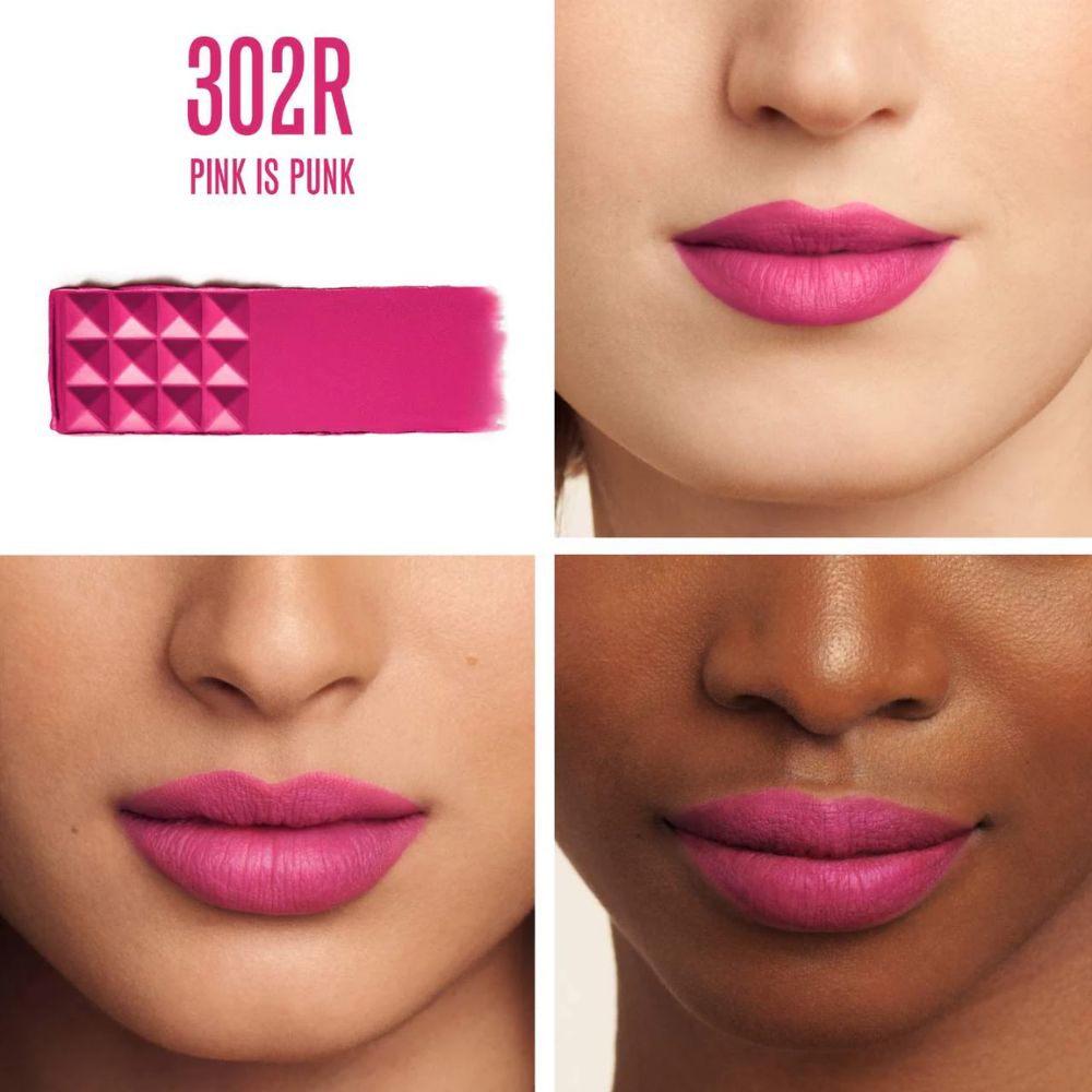 Valentino Labial Spike Valentino Matte 302R Pink Is Punk 2.3 gr