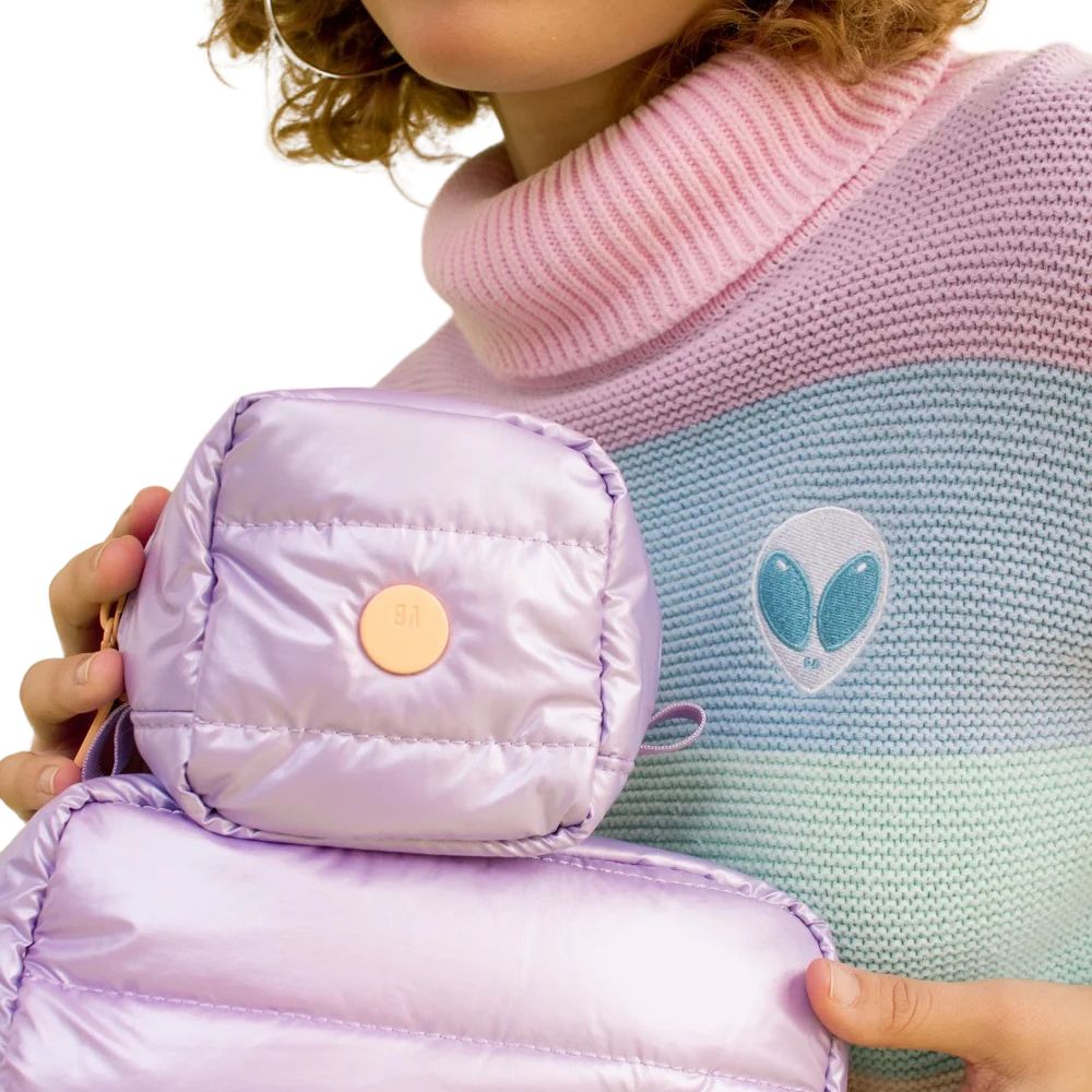 Vanessa Boulton Estuche Cubo Puffy-Bati Shiny
