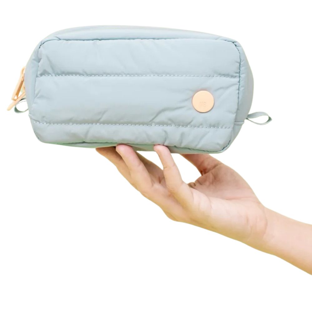 Vanessa Boulton Estuche Rectangulo Puffy-Neblina