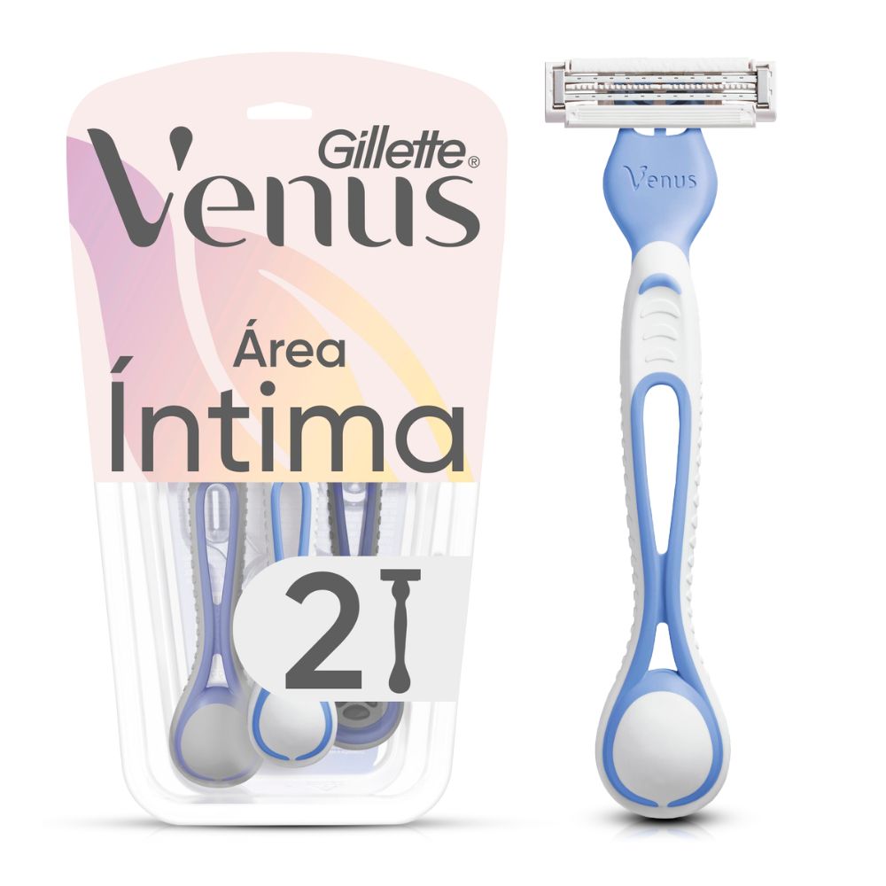 Venus Maquina Para Afeitar Íntima  Blister 2 Und