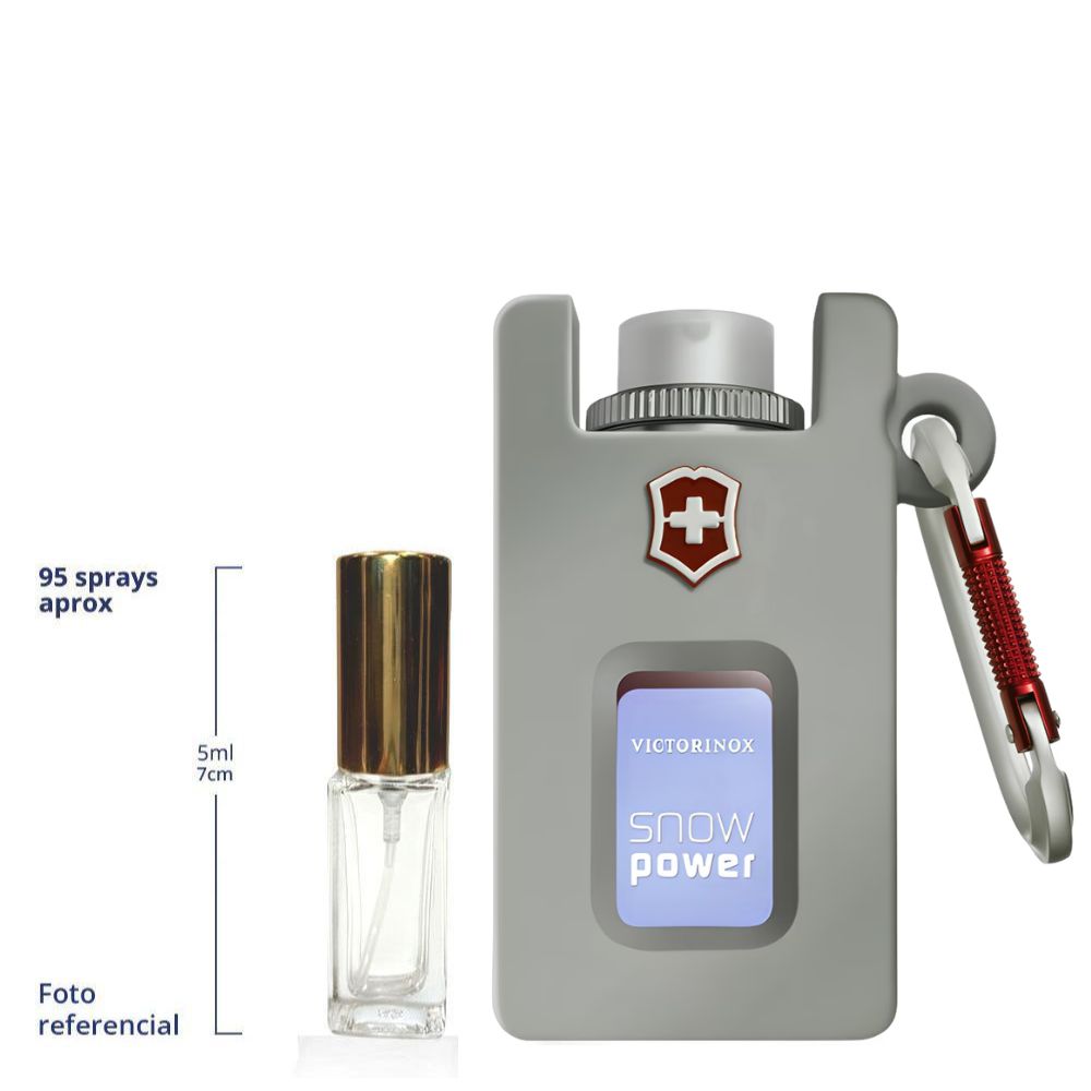 Victorinox  Swiss Unlimited Snowpower Decant Travel Size Eau De Toilette For Men