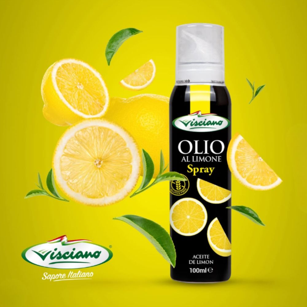 Visciano Aceite De Oliva Sabor A Limón En Spray 100ml