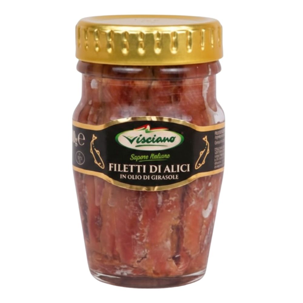Visciano Filetes De Anchoas 80Gr