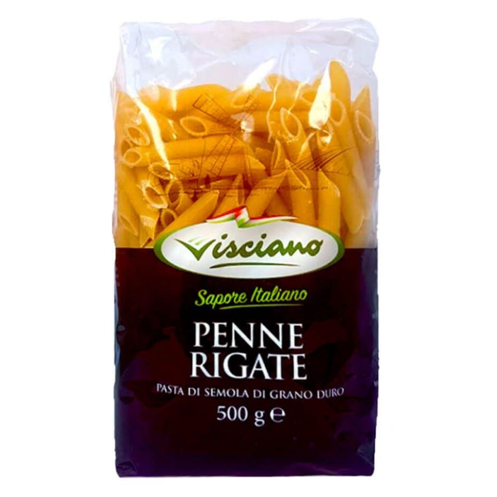 Visciano Sapore Italiano Penne Rigate Pasta de Semola Di Grano Duro 500gr