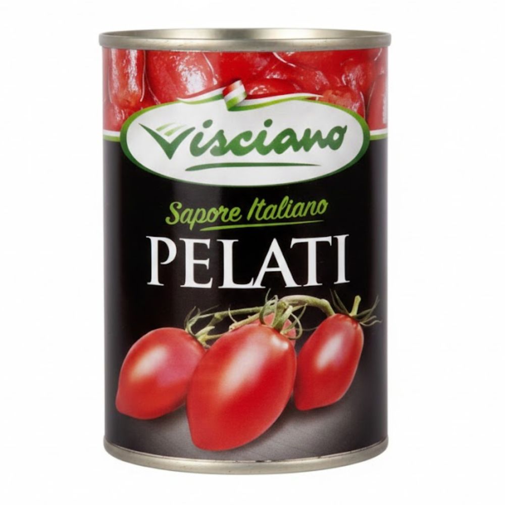 Visciano Sapore Italiano Tomate Pelado Lata Abre Fácil 400gr