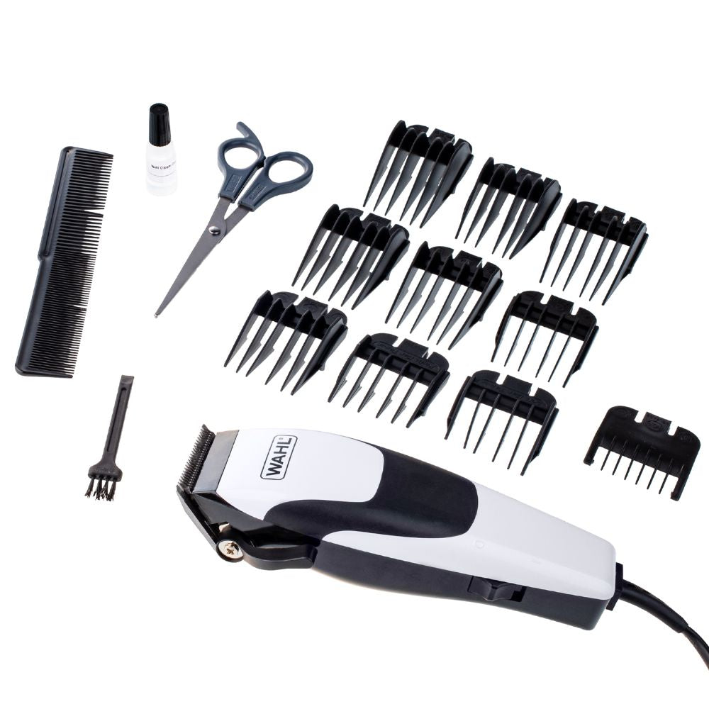 Wahl Cortadora de Cabello con Cable Quickcut 120V kit 16 Piezas