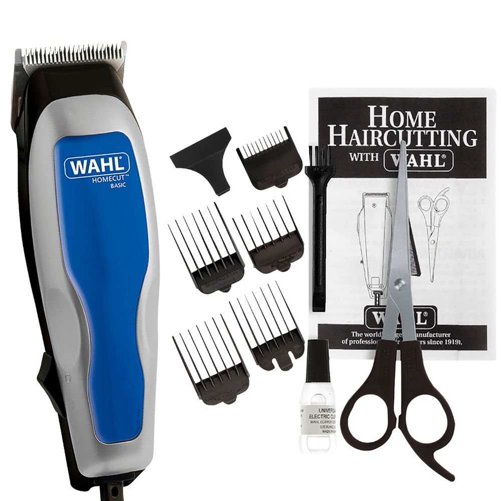 Wahl Cortadora de Cabello con Cable Home Cut Basic 120V Kit 14 piezas