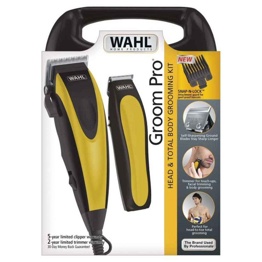Wahl Groom Pro Juego Para Cortar y Recortar Cabello