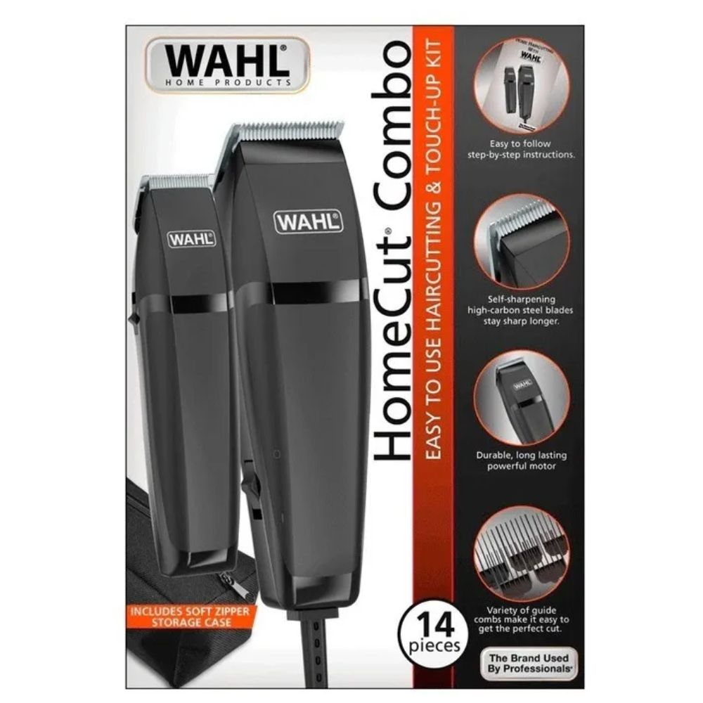 Wahl HomeCut Combo Haircutting & Touch-up Kit 14 Piezas