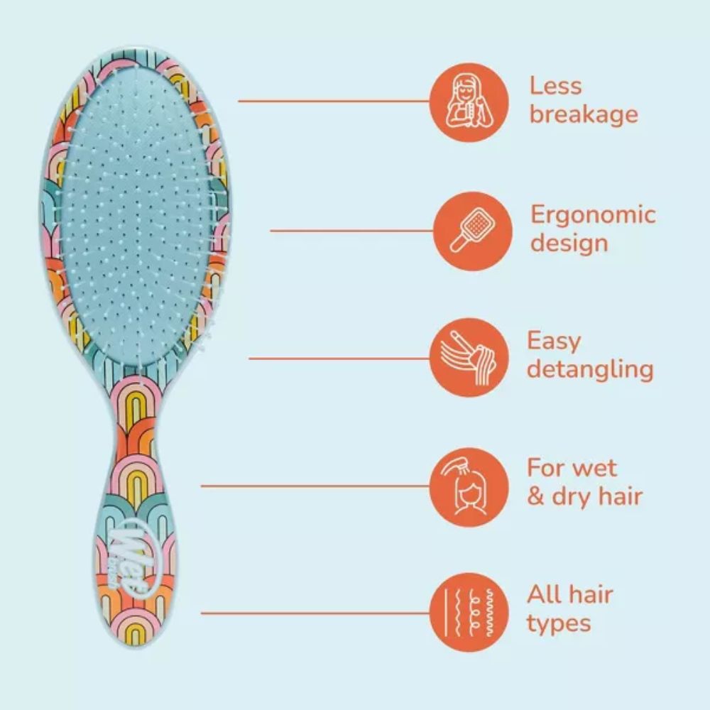 Wet Brush Cepillo Para El Cabello Detangler Endless Summer Rainbows