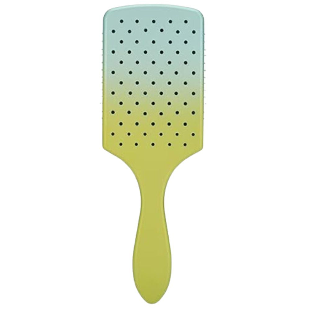 Cepillo Wet Brush Paddle Detangler Feel Good Azul y Verde