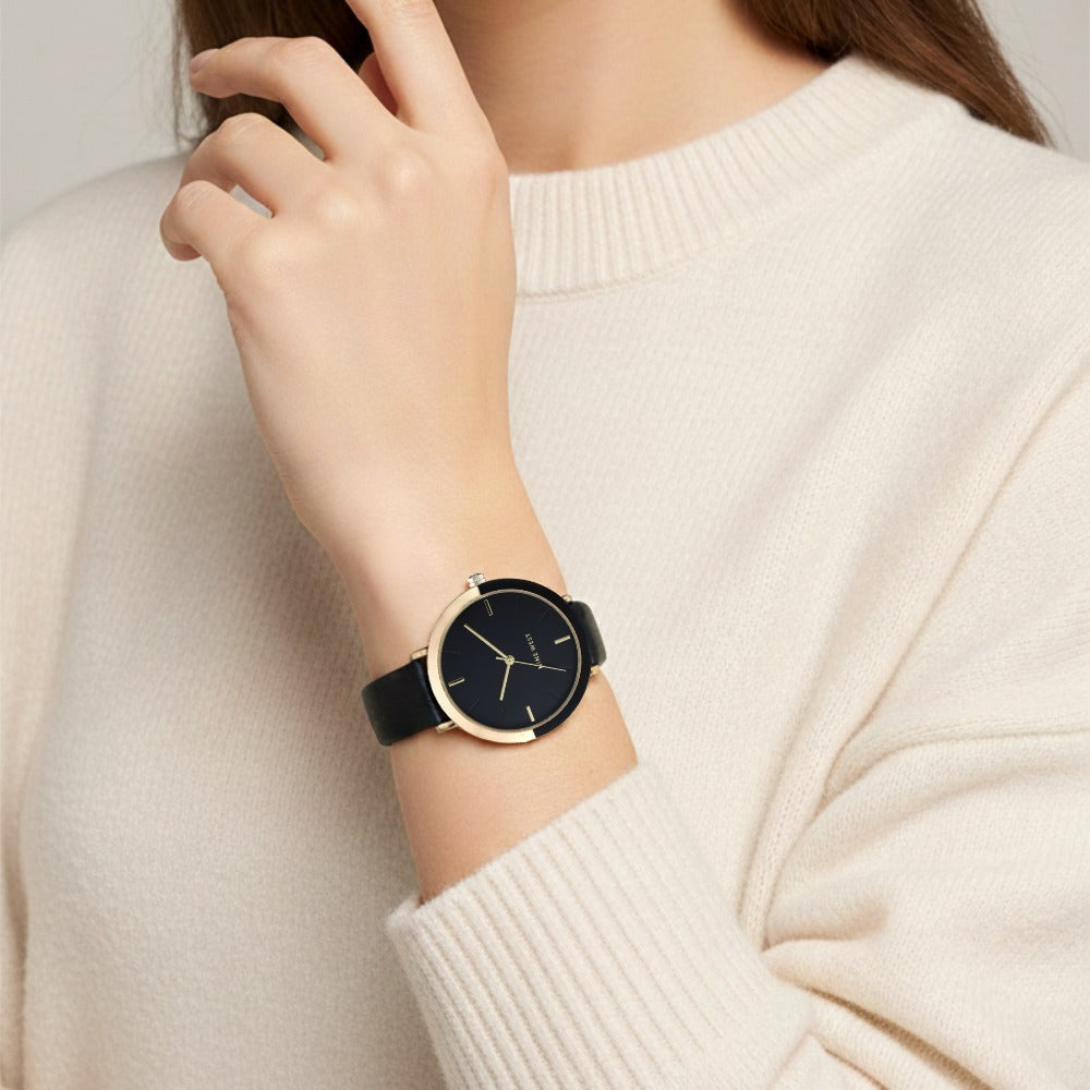 Nine West Reloj Para Damas Golden & Black