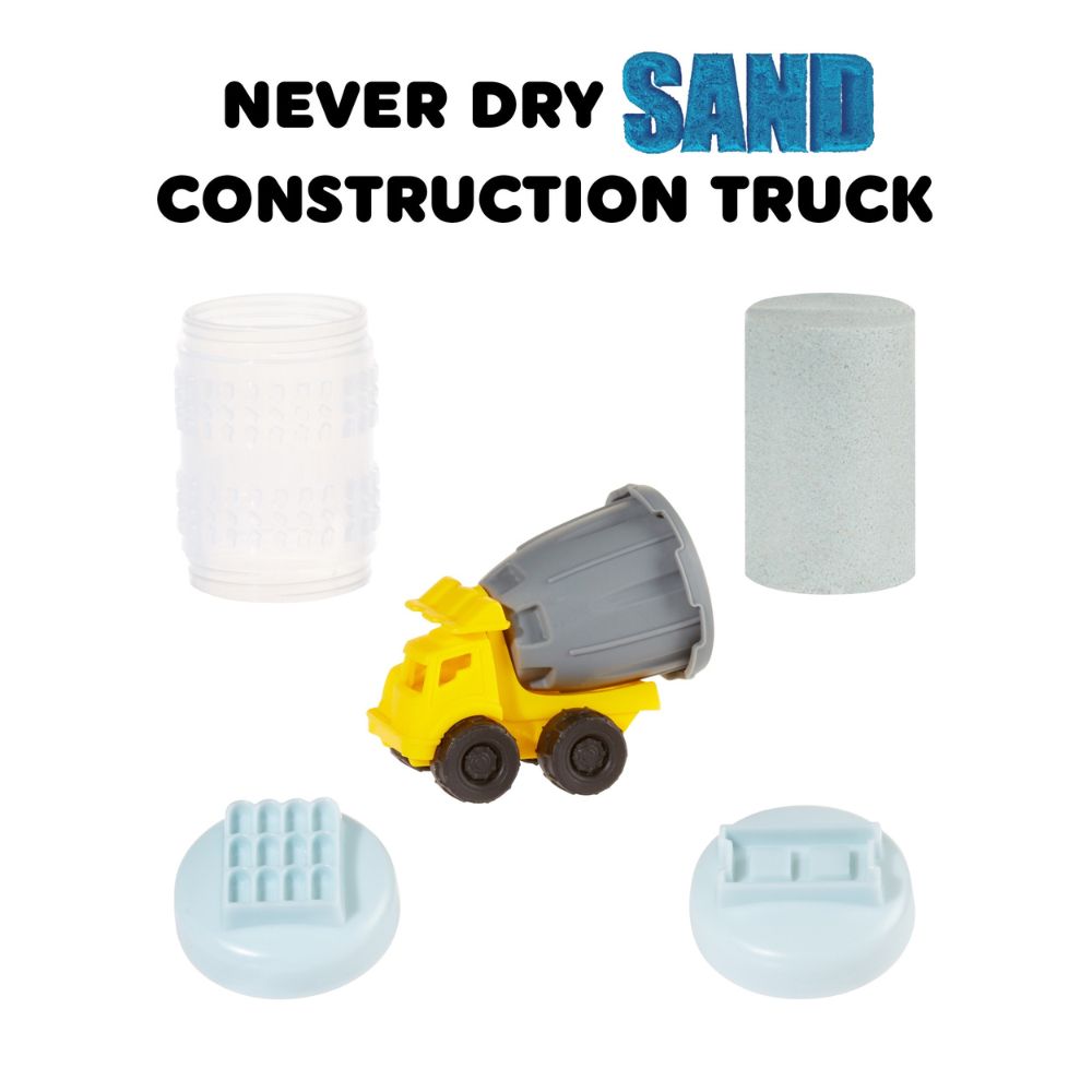 Wonder Factory Camion De Construccion Never Dry Sand Gris 3+