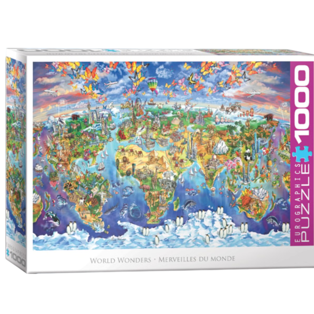 Eurographics Puzzle World Wonders 1000 Piezas