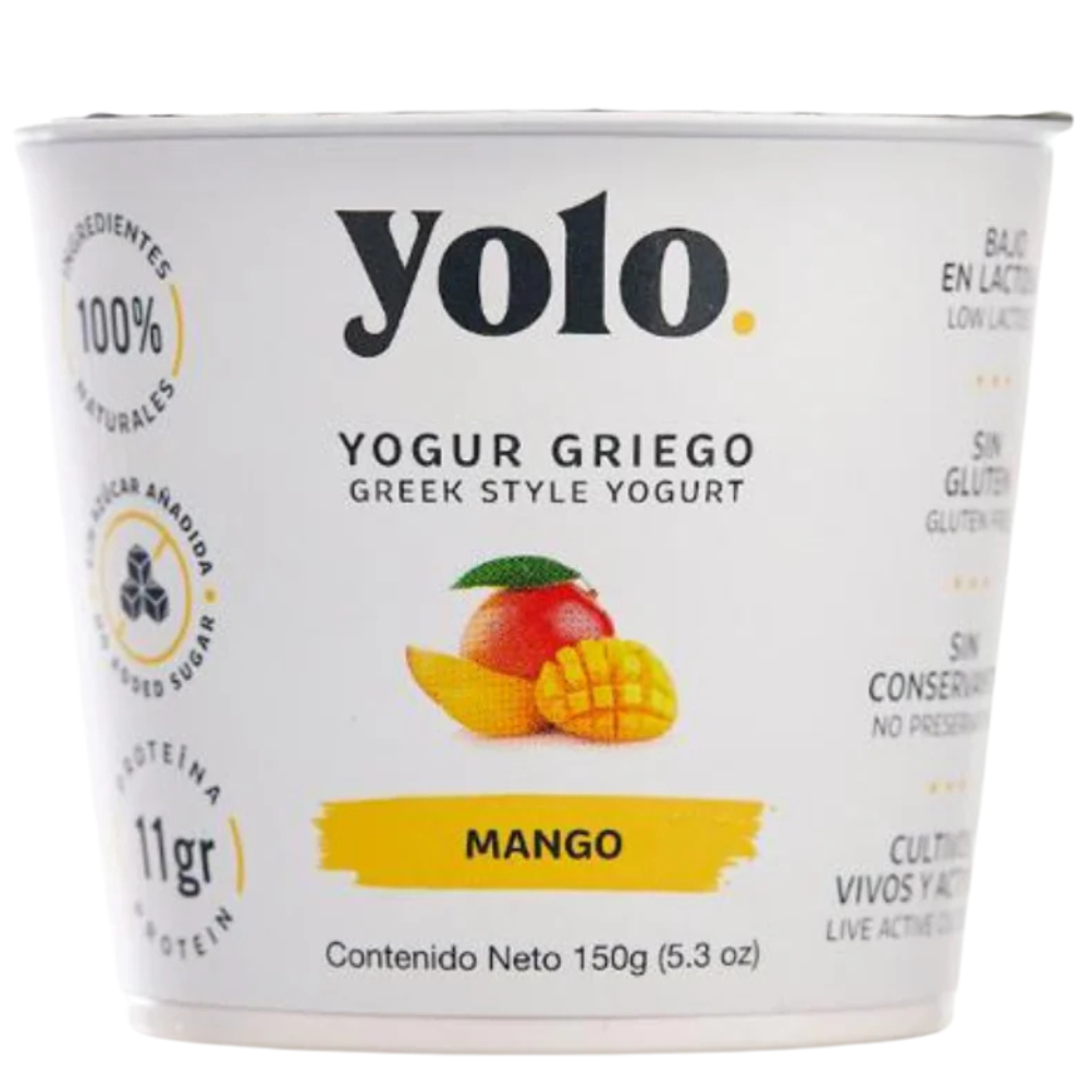 Yogurt Griego Yolo Mango150 gr