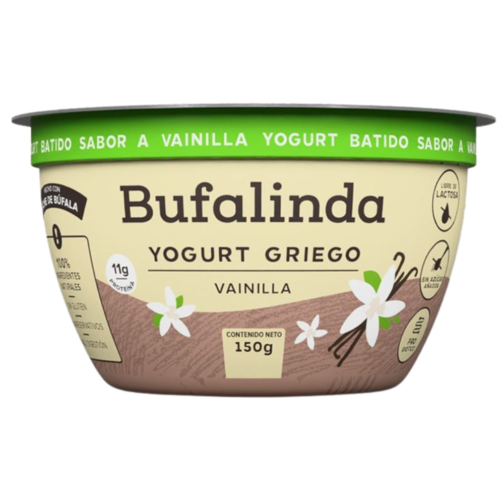 Yogurt Griego Bufalinda Vainilla 150gr