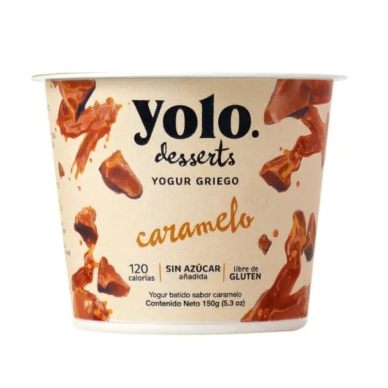 Yolo Yogurt Griego Desserts Caramelo 150gr