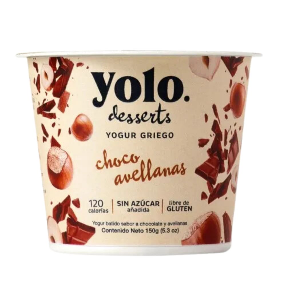 Yolo Yogurt Griego Desserts Choco Avellana 150gr