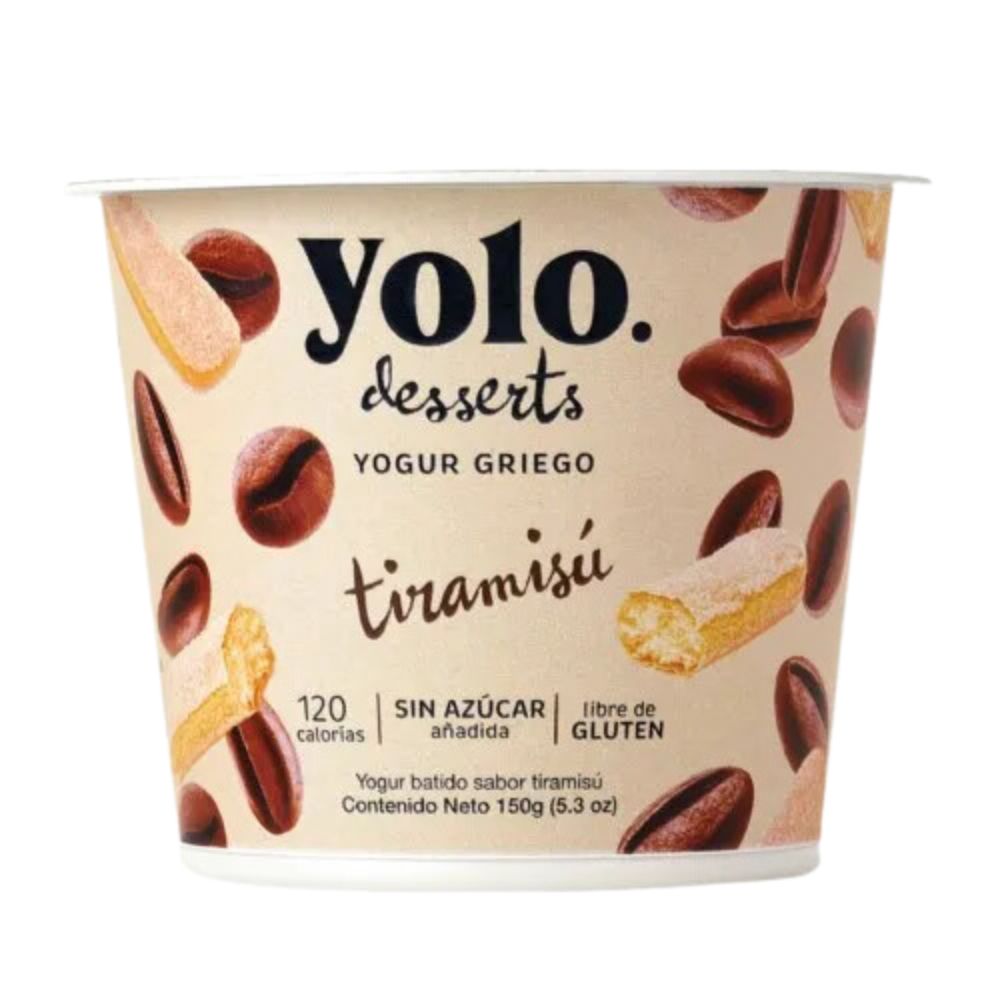 Yolo Yogurt Griego Desserts Tiramisú 150gr