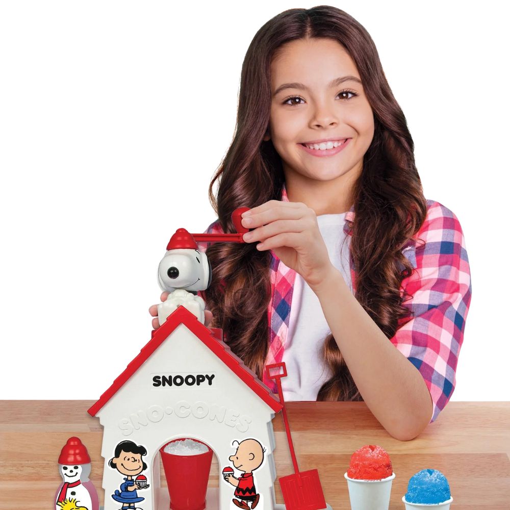 Cra-Z-Art The Original Snoopy Sno-Cone Machine With Included Flavor Pack 6+