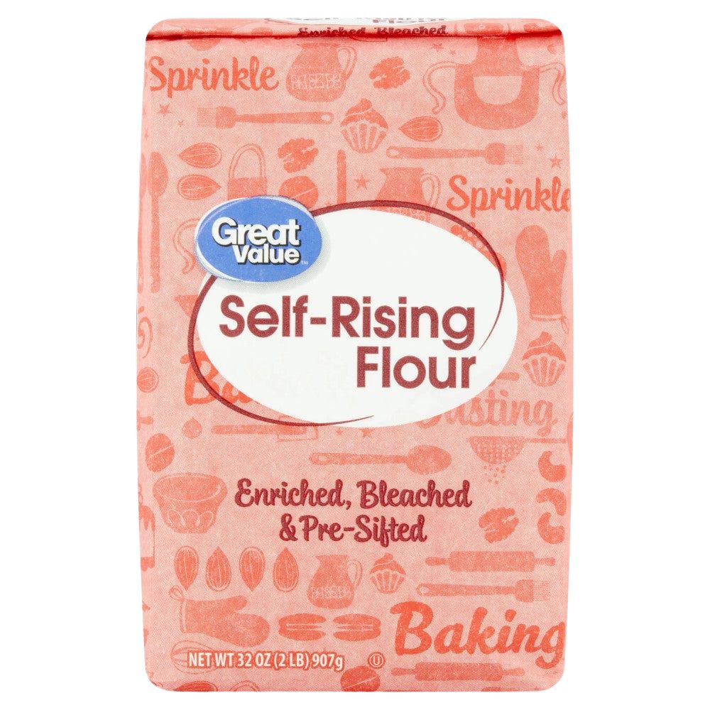 Harina Self-Rising Flour Enriched Bleached & Pre-Sifted Great Value 907g