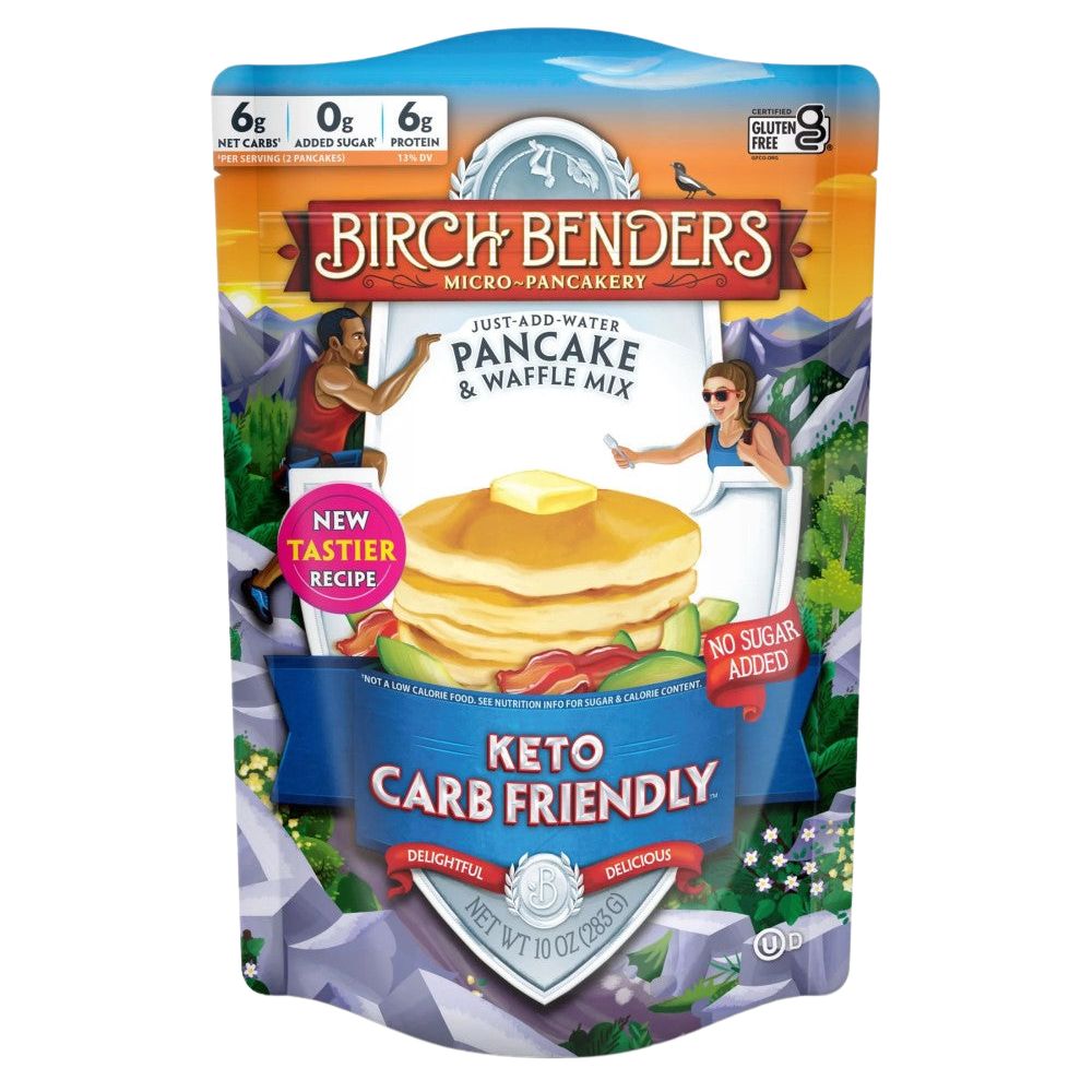 Pancake & Wafle Keto Birch Benders Mix Carb Friendly 283g