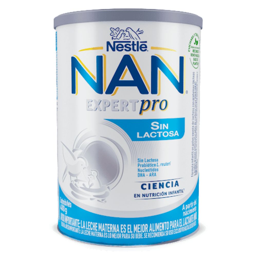 Formula NAN Expert Pro Sin Lactosa Inicio 400gr